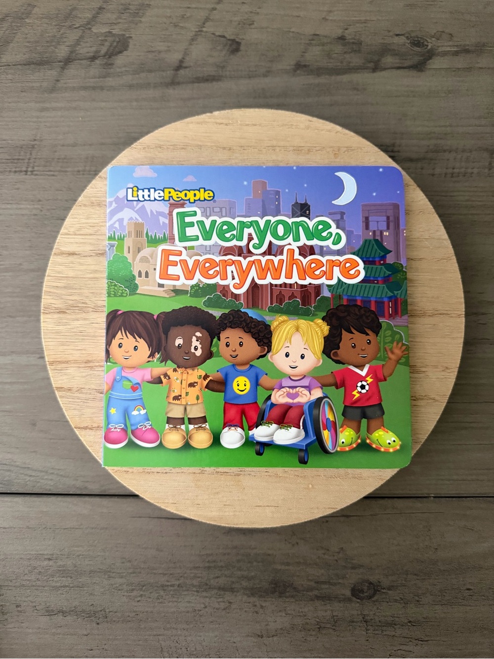 5/$20 NEW 2025 FP Little People Everyone, Everywhere Board Book